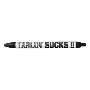 BOLÍGRAFO DE TINTA NEGRA TARLOV SUCKS
