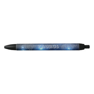 Bolígrafo De Tinta Negra Tauro transparente