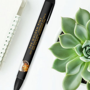 Bolígrafo De Tinta Negra Taza de cerveza personalizada logotipo cervecería 