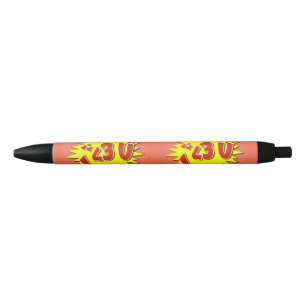 Bolígrafo De Tinta Negra Te amo
