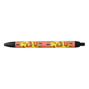 Bolígrafo De Tinta Negra Te amo