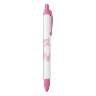 Bolígrafo De Tinta Negra Team Pointe Ballet Pointe Pink