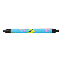 Bolígrafo De Tinta Negra Temática de verano