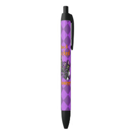 Bolígrafo De Tinta Negra ¡Ten un Halloween Malvado!