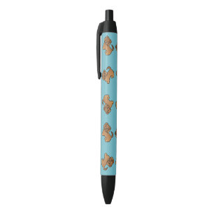 Bolígrafo De Tinta Negra Terrier Norfolk Rojo