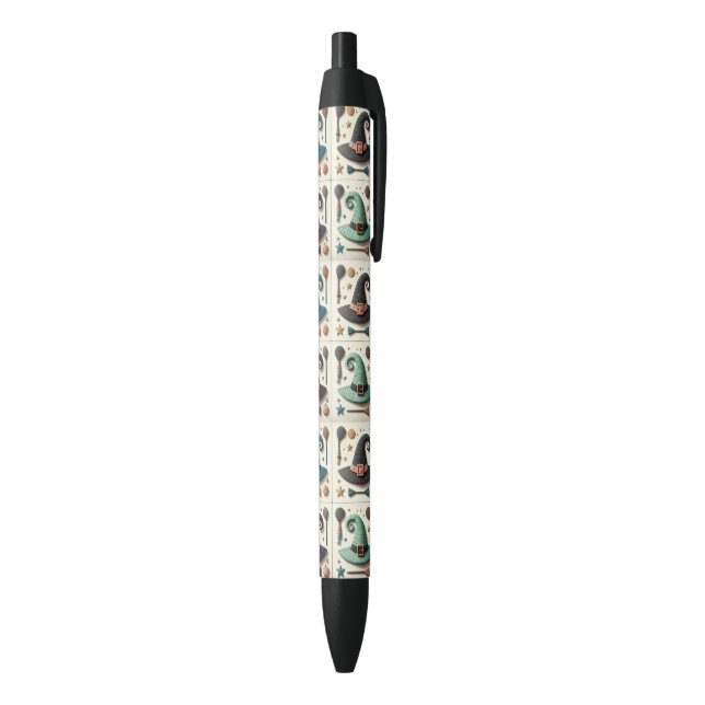 Bolígrafo De Tinta Negra Testigos ilusorios (Parte inferior (Vertical))