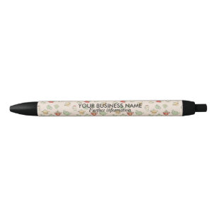 Bolígrafo De Tinta Negra Teteras minúsculas