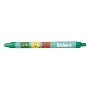 Bolígrafo De Tinta Negra Tía de pimiento picante capsicum trío canto person