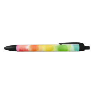 Bolígrafo De Tinta Negra Tie Dye