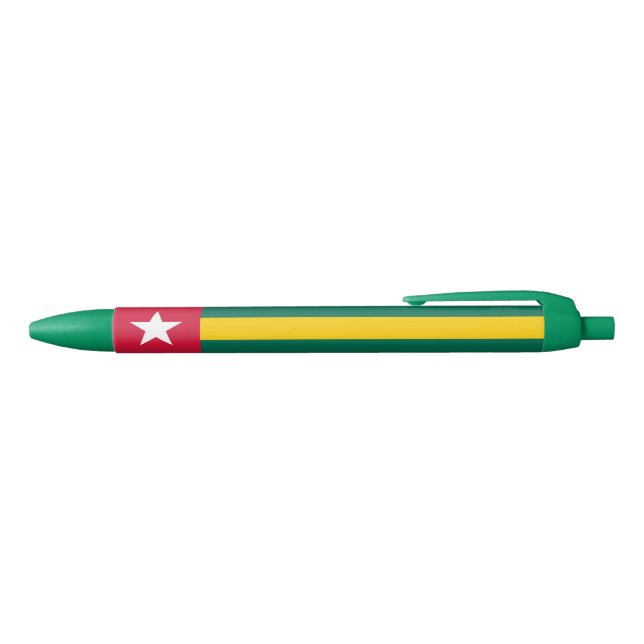 Bolígrafo De Tinta Negra Togo (Parte superior)