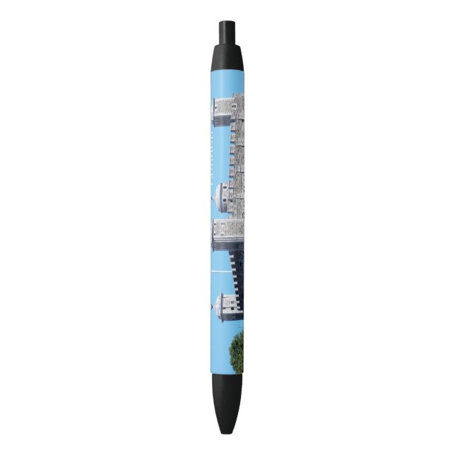 Bolígrafo De Tinta Negra Torre de Londres (Frente vertical)