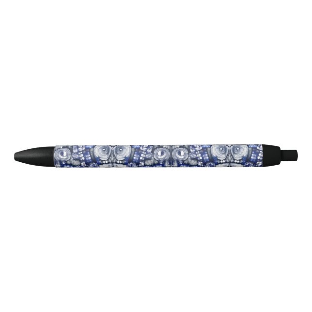 Bolígrafo De Tinta Negra Tráfico (Anverso)