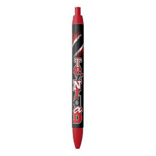 Bolígrafo De Tinta Negra Trinidad Estilizado 