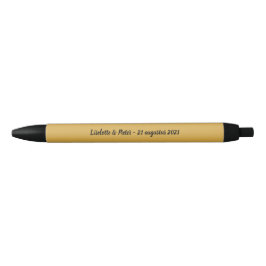 Bolígrafo De Tinta Negra Trouwen - pen getuigen met namen (zwartschrijvend)