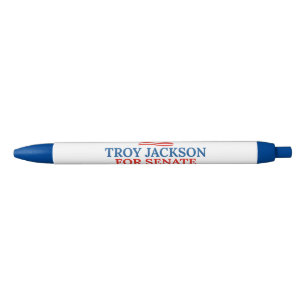 Bolígrafo De Tinta Negra Troy Jackson para el Senado 2026 Elección de Maine