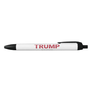 Bolígrafo De Tinta Negra Trump 2020 (Elecciones en Estados Unidos)