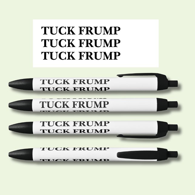 BOLÍGRAFO DE TINTA NEGRA TUCK FRUMP (Subido por el creador)