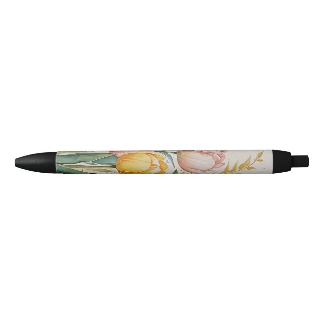 Bolígrafo De Tinta Negra Tulip Reverie (Anverso)