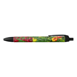 Bolígrafo De Tinta Negra Tulipanes de Canberra