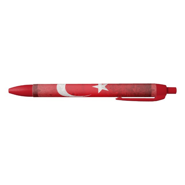Bolígrafo De Tinta Negra Turkiye (Parte de abajo)