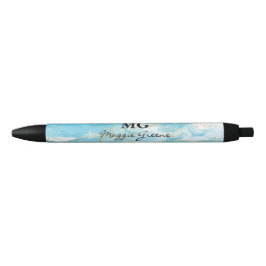 Bolígrafo De Tinta Negra Turquoise Dreams Custom Pen