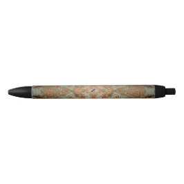 Bolígrafo De Tinta Negra Twilight Sunset Brocade Monogrammed Pen