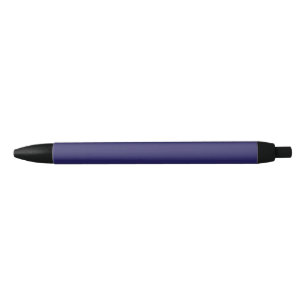 Bolígrafo De Tinta Negra Un fondo azul profundo acentuado por un borde blan