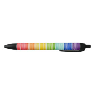 Bolígrafo De Tinta Negra Untids rainbow strips