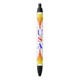 Bolígrafo De Tinta Negra Usa Fighter Jet Pen