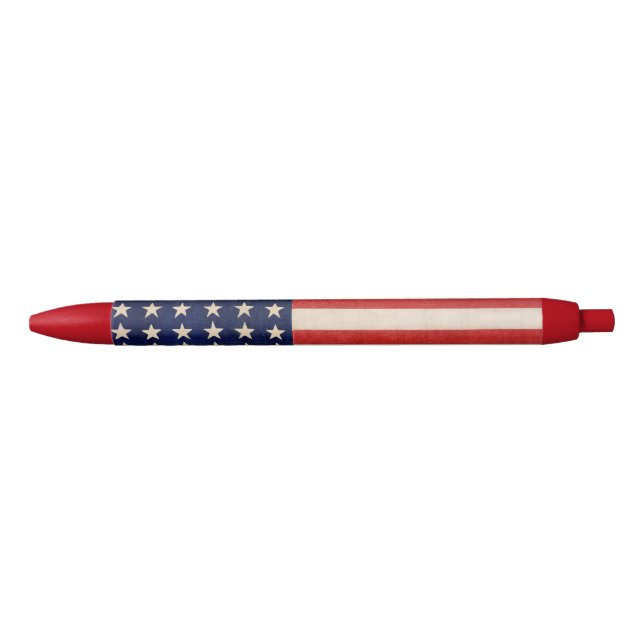 Bolígrafo De Tinta Negra USA - United States Pen (Anverso)