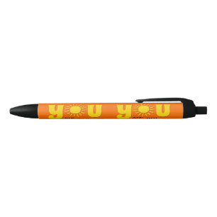 Bolígrafo De Tinta Negra Usted es mi sol