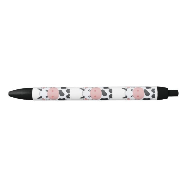 Bolígrafo De Tinta Negra Vaca linda (Anverso)