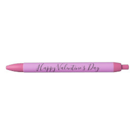 Bolígrafo De Tinta Negra Valentine's Pen