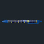 Bolígrafo De Tinta Negra Van Gogh - Noche estrellada sobre el Ródano 2020<br><div class="desc">Noche estrellada sobre el Ródano (edición 2020),  famosa pintura de Vincent van Gogh</div>