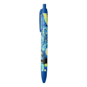 Bolígrafo De Tinta Negra Van Gogh - Noche Starry