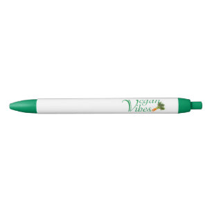 Bolígrafo De Tinta Negra Vegan vibes