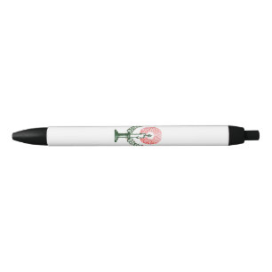Bolígrafo De Tinta Negra Vela tradicional de Navidades