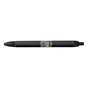 Bolígrafo De Tinta Negra Veo tu verdadero color y por eso te amo