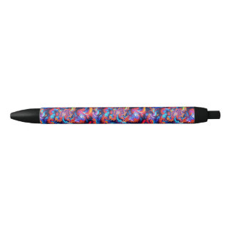 Bolígrafo De Tinta Negra Vibrante Fractal Art Pen
