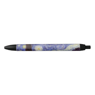 Bolígrafo De Tinta Negra Vincent Van Gogh Starry Night Vintage Bella Artes