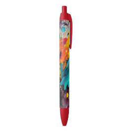 Bolígrafo De Tinta Negra Vivid Chaos Splash Graffiti