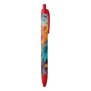 Bolígrafo De Tinta Negra Vivid Chaos Splash Graffiti