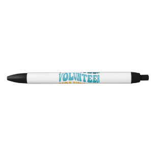 Bolígrafo De Tinta Negra Voluntario retro