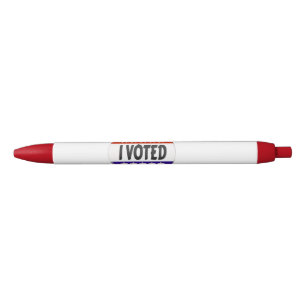 Bolígrafo De Tinta Negra Voté