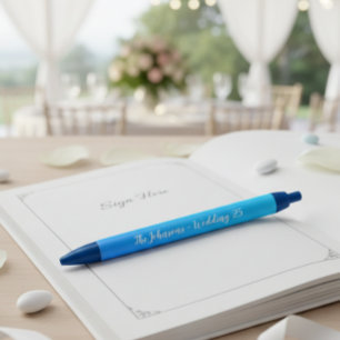 Bolígrafo De Tinta Negra Wedding favors, monogrammed gifts