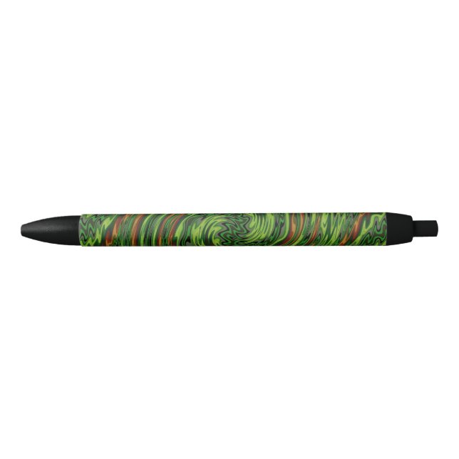 Bolígrafo De Tinta Negra Wicks Twist (Anverso)
