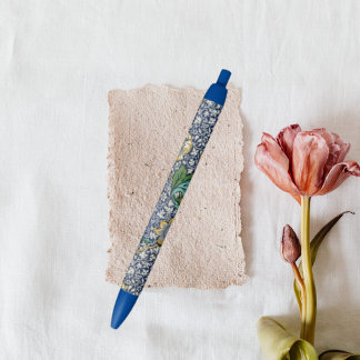 Bolígrafo De Tinta Negra William Morris Pen Kennet Blue