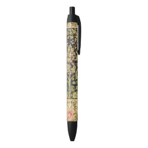 Bolígrafo De Tinta Negra William Morris Tree De Life Floral Vintage Art