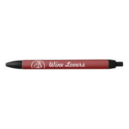 Bolígrafo De Tinta Negra Wine Lovers