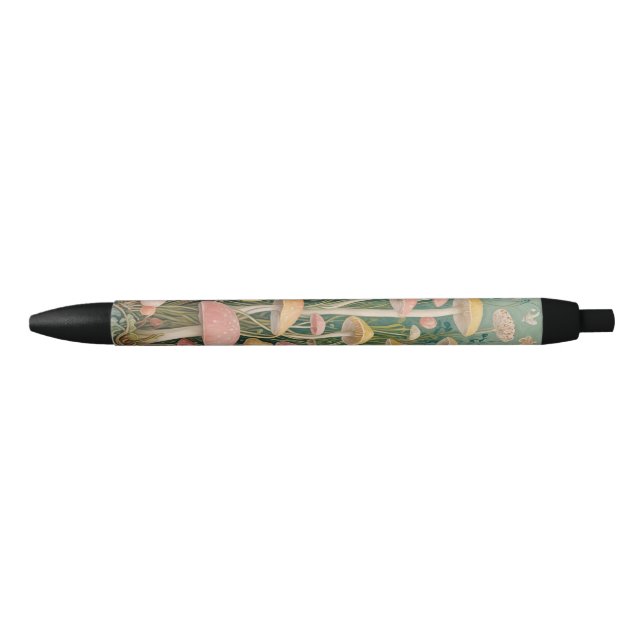 Bolígrafo De Tinta Negra Woodland encantado (Anverso)